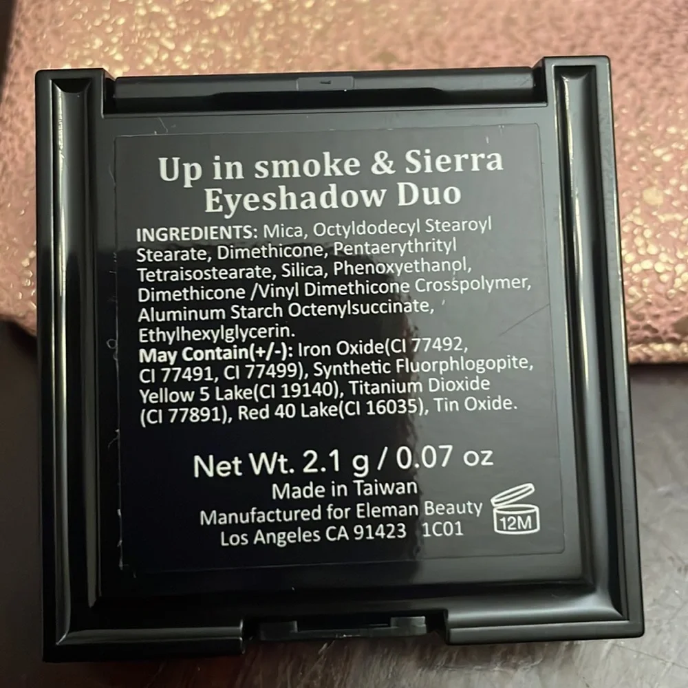 Ipsy make up bag with samples